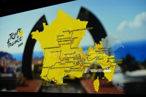 The Tour de France 2024 race route (8866x)