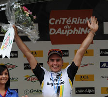 John Degenkolb with Gérard Collomb, Mayor of Lyon