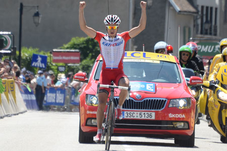 Simon Spilak - photo © A.S.O./G. Demouveaux