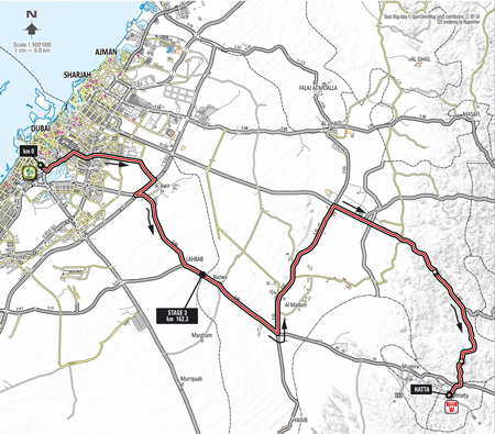 Stage 3 - Dubai Tour 2014