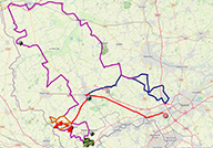 The Gent-Wevelgem 2024 race route