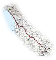 07 - Carrara > Montalcino - parcours