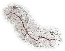 11 - Lucera > L'Aquila - parcours