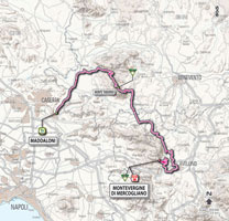 07 - Maddaloni > Montevergine di Mercogliano - stage route