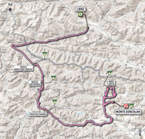 14 - Lienz > Monte Zoncolan - parcours