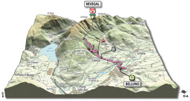 16 - Belluno > Nevegal - parcours