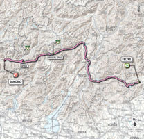 17 - Feltre > Sondrio - parcours