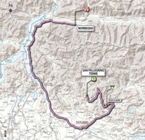 18 - Morbegno > San Pellegrino Terme - stage route