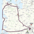 Map 2nd stage Giro d'Italia 2012