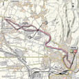 Kaart 4de etappe Giro d'Italia 2012
