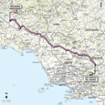 Carte 9me tape Giro d'Italia 2012