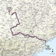 Carte 13me tape Giro d'Italia 2012