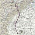 Map 14th stage Giro d'Italia 2012