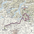 Carte 15me tape Giro d'Italia 2012