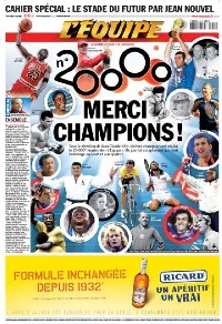 Number 20.000 of L'Equipe Number 20.000 of L'Equipe