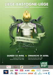 Affiche Lige-Bastogne-Lige 2011