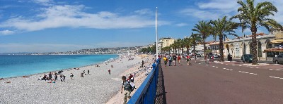 De Promenade des Anglais in Nice