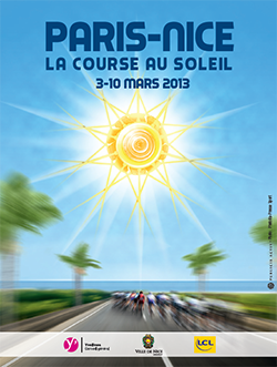 Affiche Paris-Nice 2013