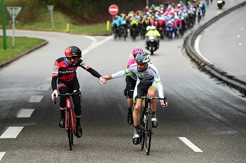The breakaway comes to an end - © ASO/Alex BROADWAY