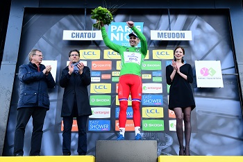 Arnaud Démare en maillot vert - © ASO/Alex BROADWAY