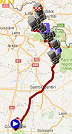 La carte du parcours de Paris-Roubaix 2017 sur Google Maps