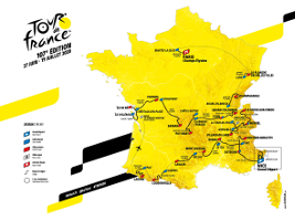 Le parcours du Tour de France 2020 officiellement annonc : un Tour pour costauds