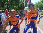 Thomas Dekker and Michael Boogerd say goodbye to Rabobank cycling team
