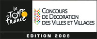 De einduitslag van de decoratiewedstrijd van steden en dorpjes van de Tour de France 2008 is bekend