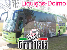 Giro d'Italia 2010 - 4me tape - Liquigas-Doimo remporte le contre-la-montre par quipes, Vincenzo Nibali prend la maglia rosa