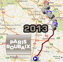 Paris-Roubaix 2013 : son parcours, ses secteurs pavs et les autres dtails de l\'Enfer du Nord