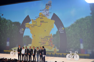 Le parcours du Tour de France 2015 prsent : physionomie particulire pour la Grande Boucle