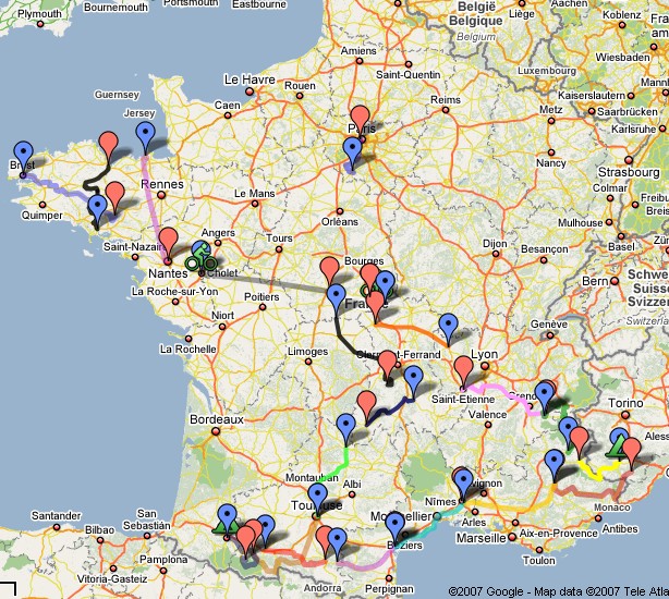 google map france