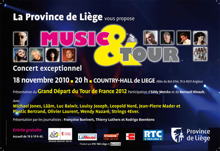 Luik: concert Music & Tour