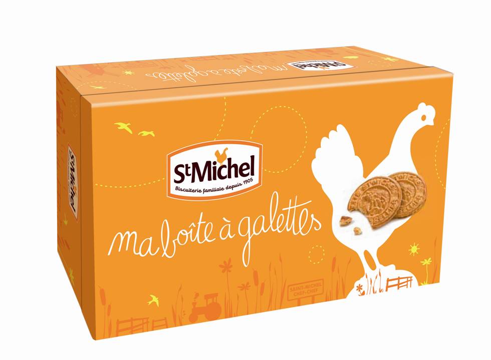 La boîte collector contenant des galettes