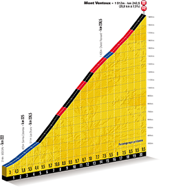 detailed profile 15th stage Tour de France 2013 -  ASO