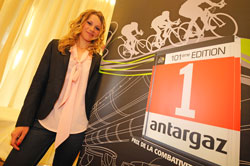 Marion Rousse, ambassadrice d'Antargaz