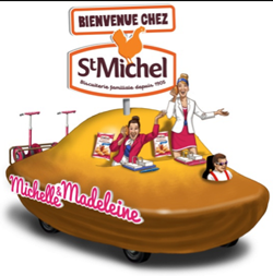 De madeleine praalwagen van St Michel