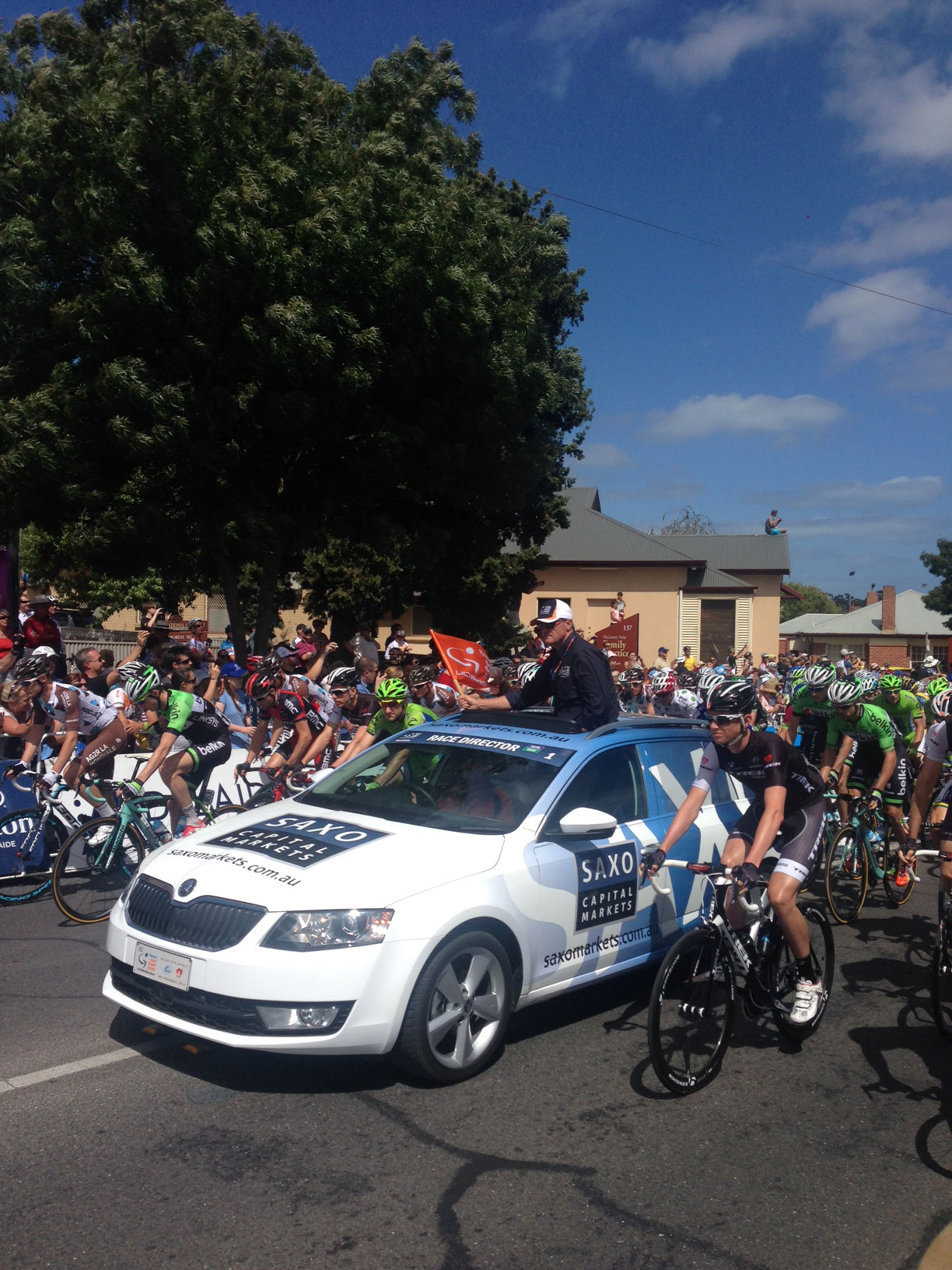 The start in McLaren Vale - © Tim Ransome