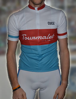 Het Tourmalet wielershirt van CUCU Barcelona