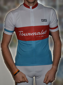Het Tourmalet wielershirt van CUCU Barcelona