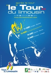 The poster of the Tour du Limousin 2010