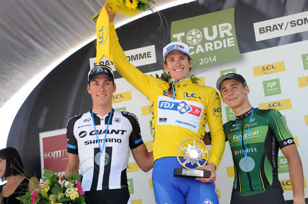 Le podium du Tour de Picardie 2014 - photo : ASO/G.Demouveaux