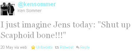 Ken Sommer - tweet of the week