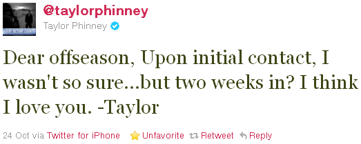 Taylor Phinney - tweet of the week