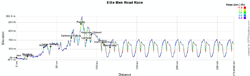 The profile of the Road race men elite of the World Championships 2012