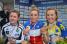 The medallists ladies espoirs: Coralie Demay, Pauline Ferrand Prevot & Marine Strappazon (2) (394x)