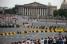 Richie Porte (Team Sky) crosses solo in front of the Assemblee Nationale (360x)