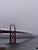 The Golden Gate Bridge in the clouds (180x)