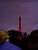 De Eiffeltoren rood verlicht voor het begin van het vuurwerk (231x)