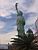 Une réplique de la Statue de la Liberté devant l'hôtel New York New York (174x)